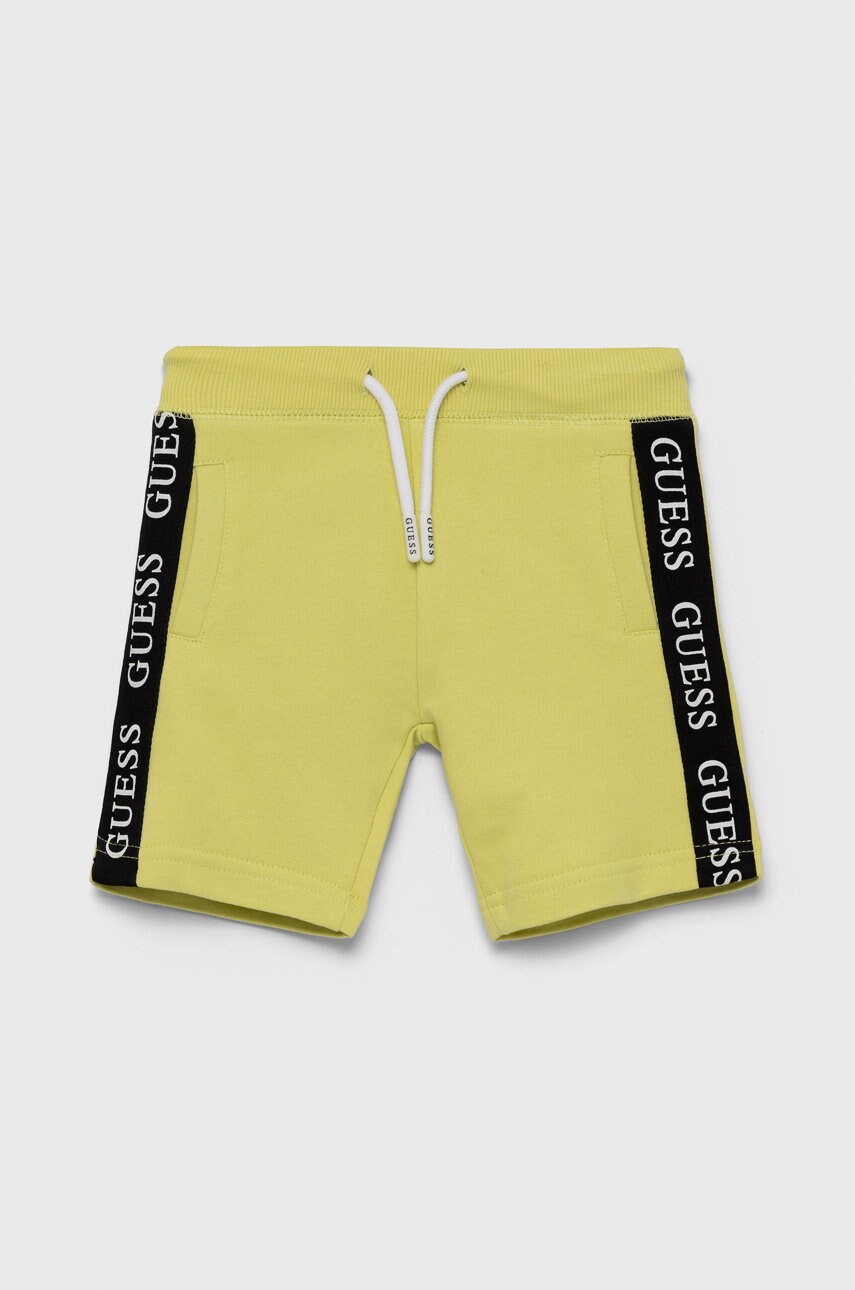 

Guess - Детски къси панталони, Зелен