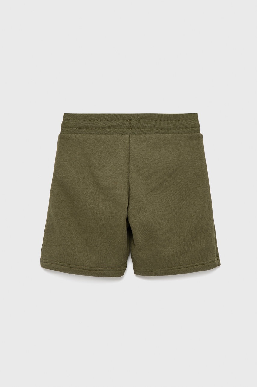 

Детские шорты adidas Originals HD2063 цвет зелёный регулируемая талия