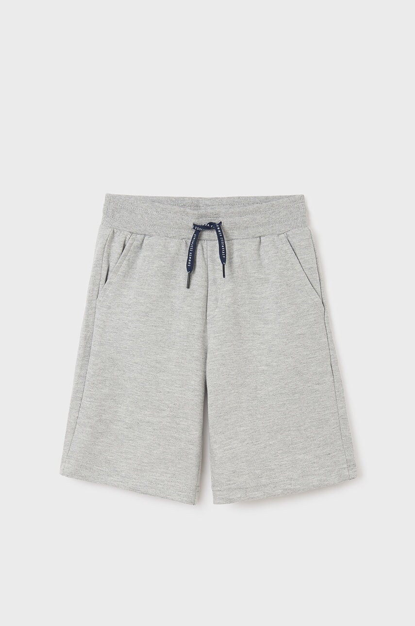 Mayoral pantaloni scurti copii culoarea gri,