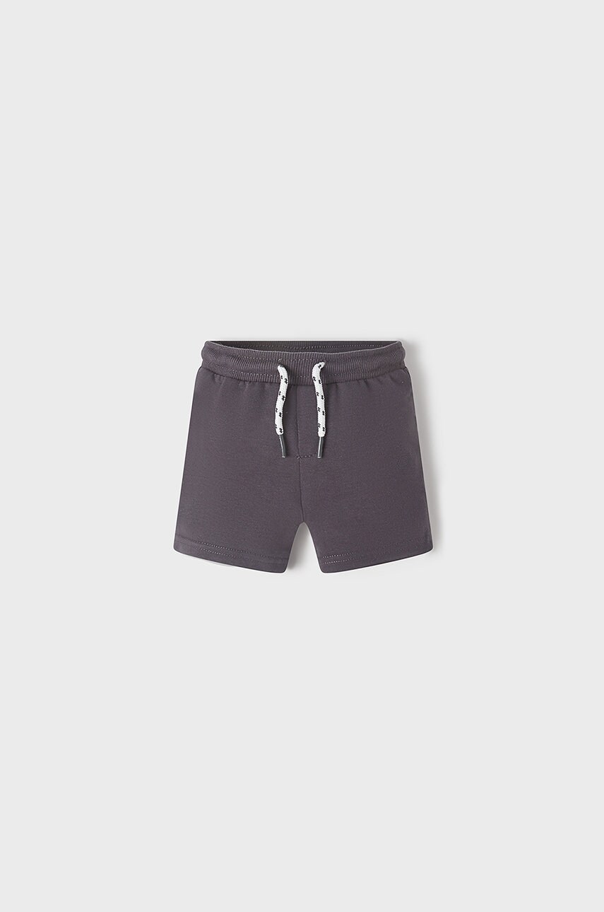 Mayoral pantaloni scurti copii culoarea negru,