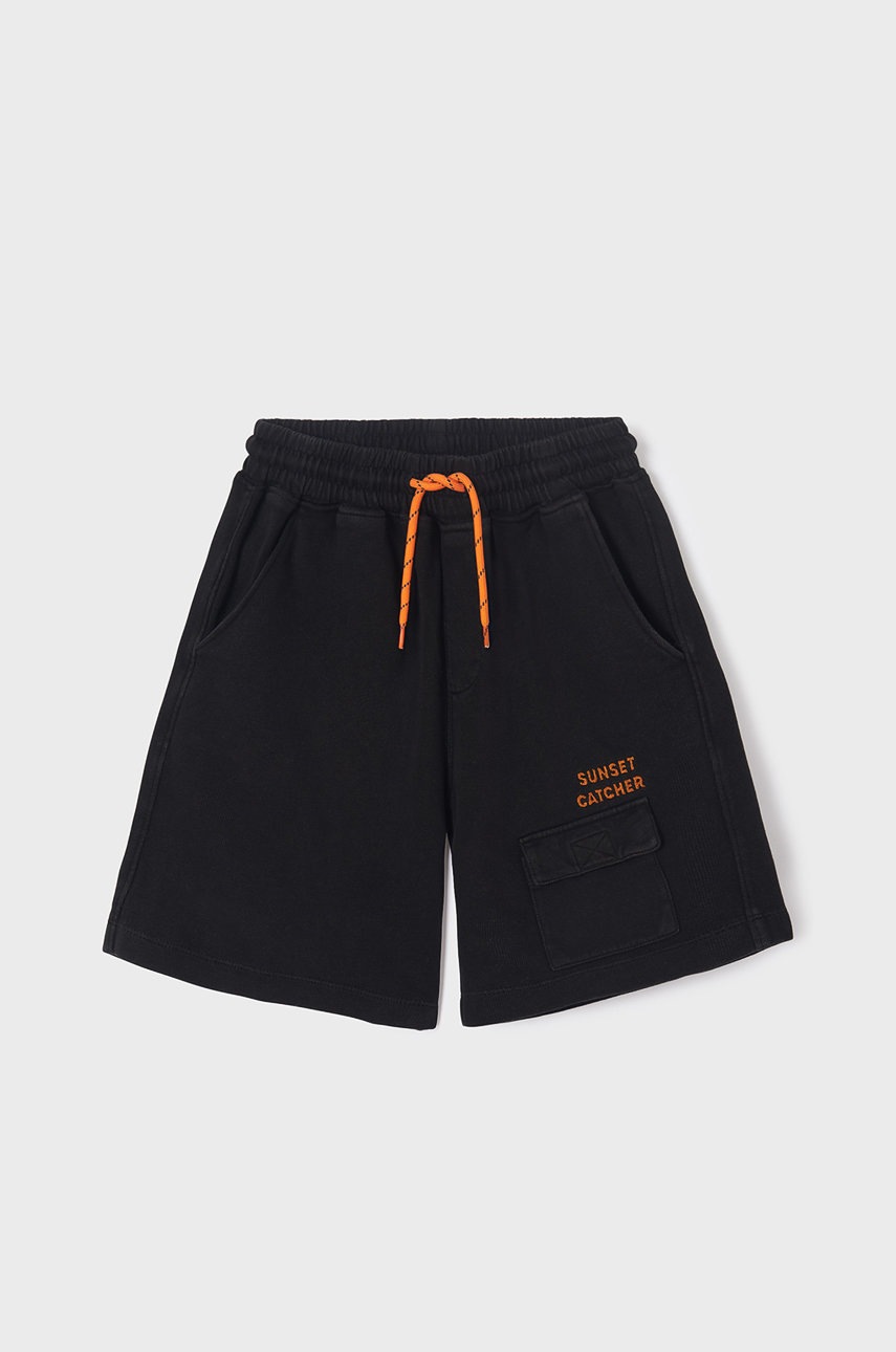 

Дитячі шорти Mayoral колір чорний