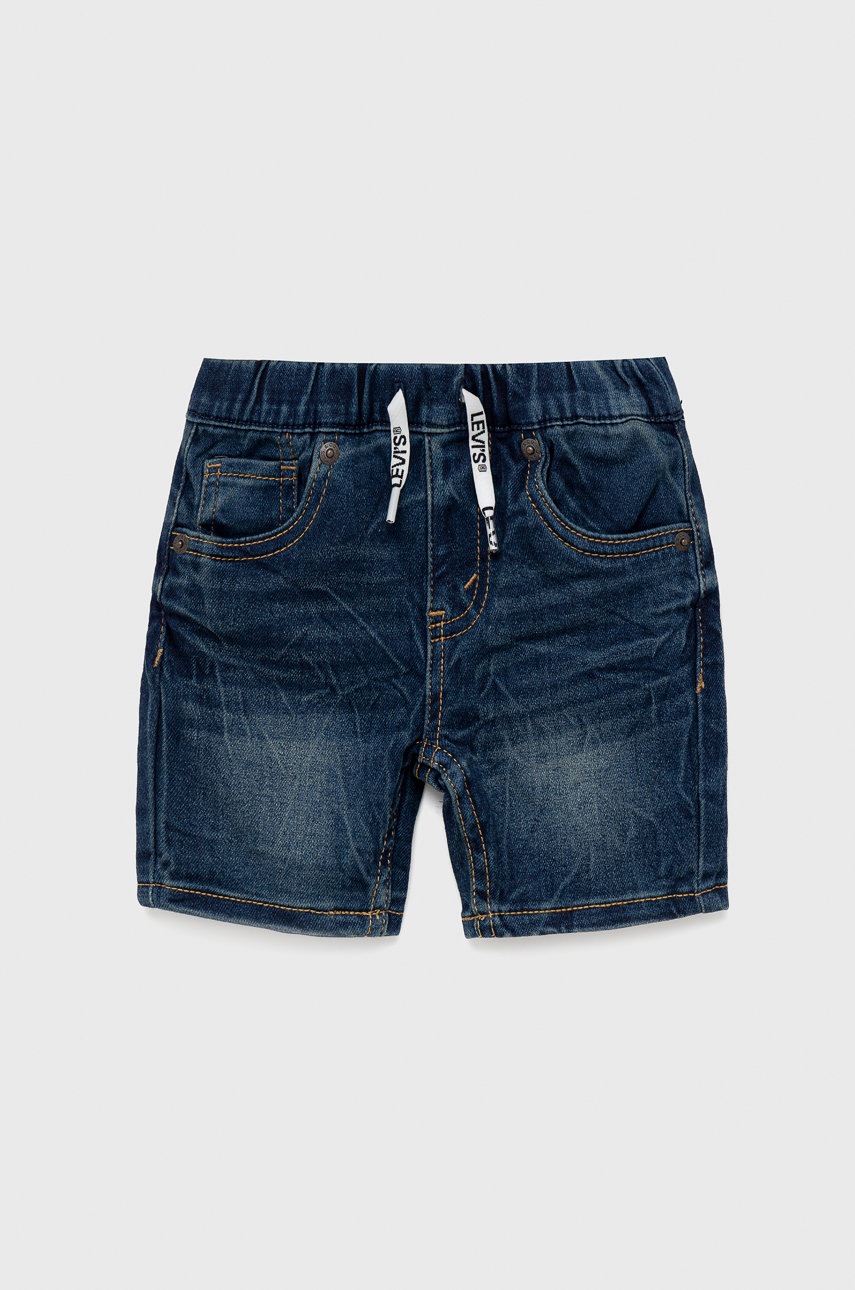 

Детски дънков къс панталон Levi's в тъмносиньо, Тъмносин