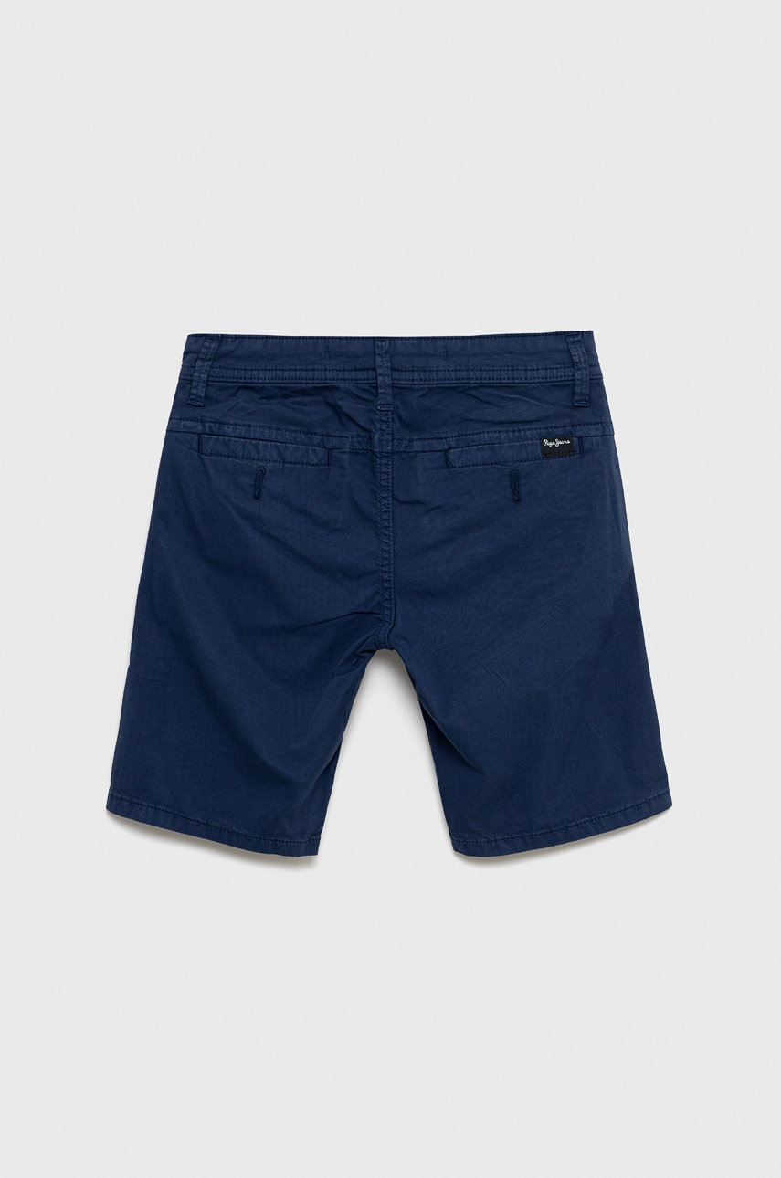 

Детские шорты Pepe Jeans цвет синий регулируемая талия