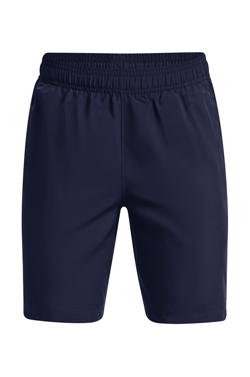 Levně Dětské kraťasy Under Armour 1370178 tmavomodrá barva,