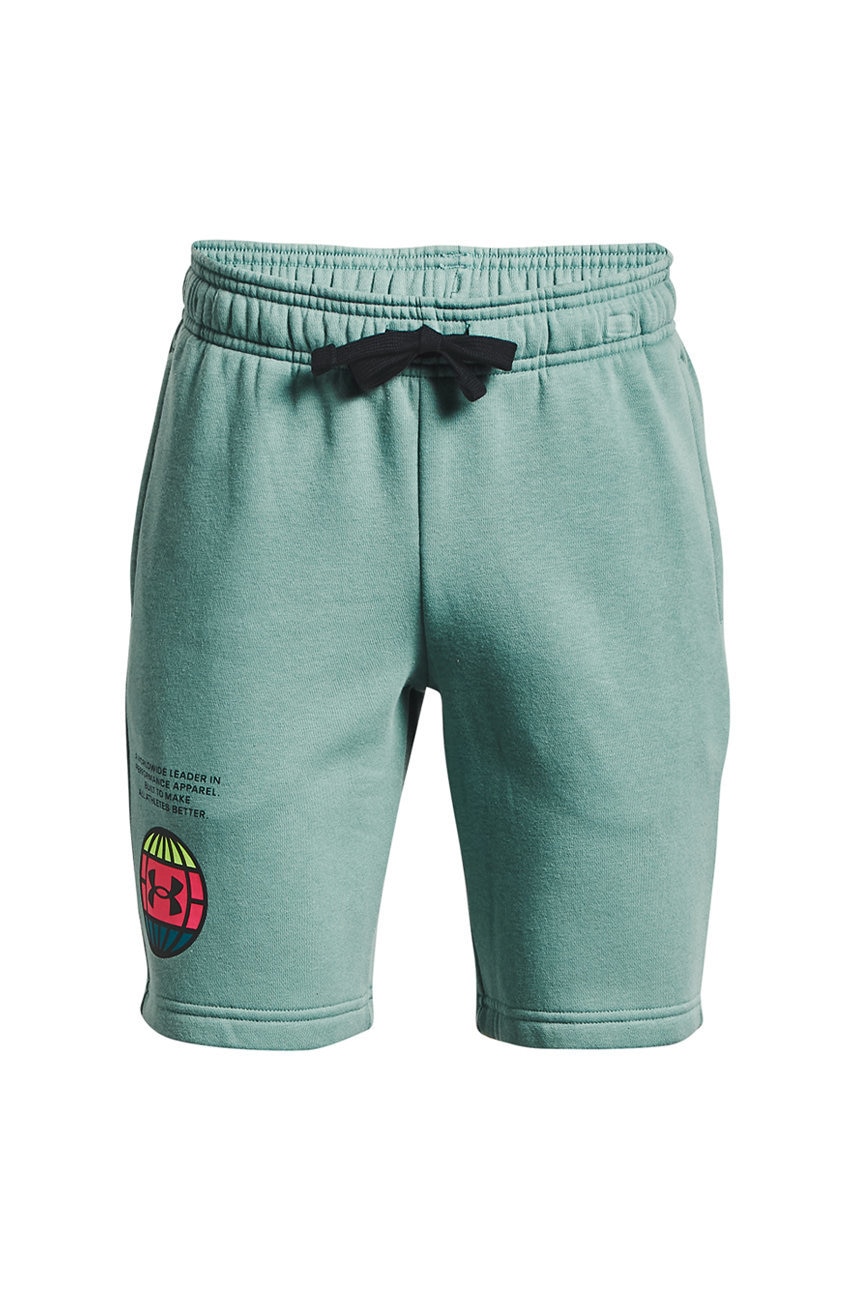 

Детские шорты Under Armour 1370205 цвет бирюзовый регулируемая талия