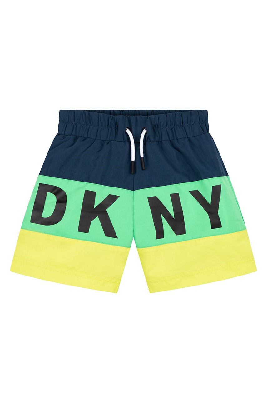 

Дитячі шорти для плавання Dkny колір зелений регульована талія