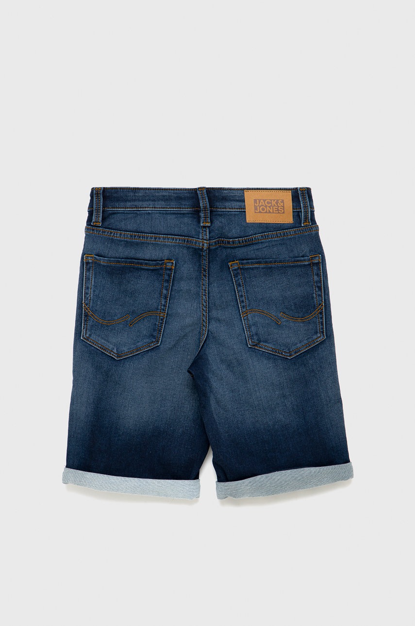 

Детские джинсовые шорты Jack & Jones цвет синий регулируемая талия