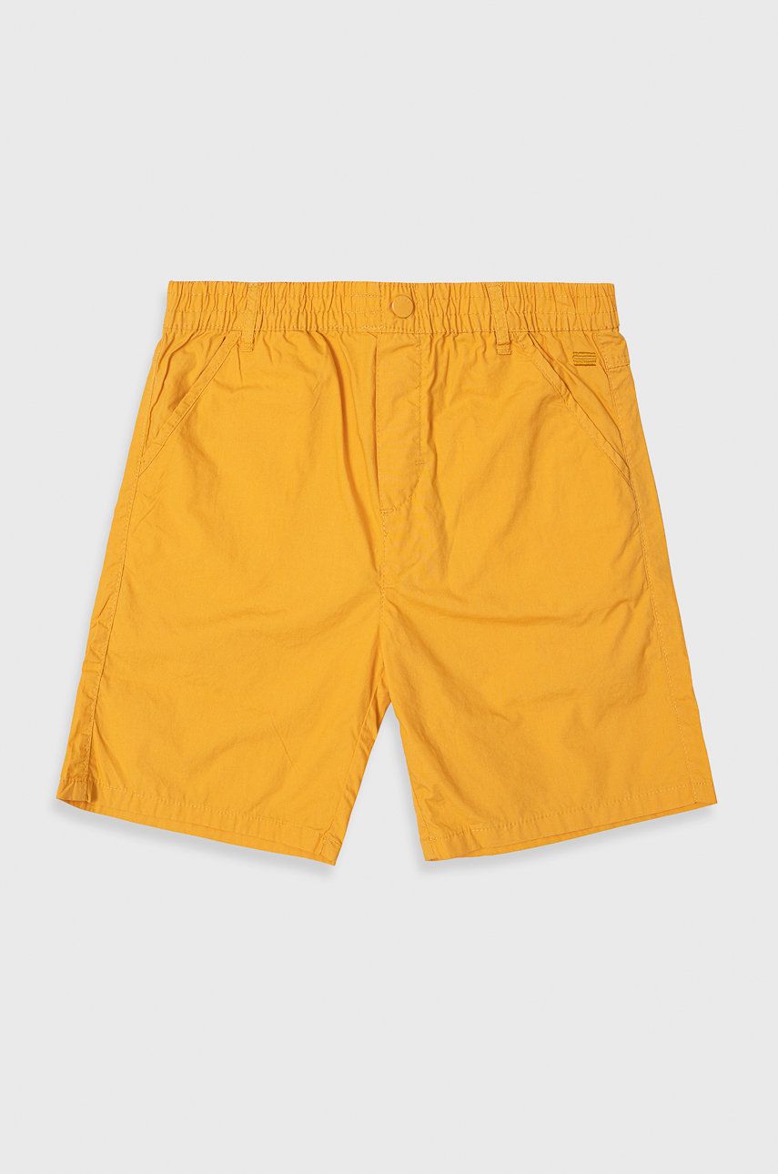 Birba&Trybeyond pantaloni scurți din bumbac pentru copii culoarea portocaliu, 2023 ❤️ Pret Super answear imagine noua 2022