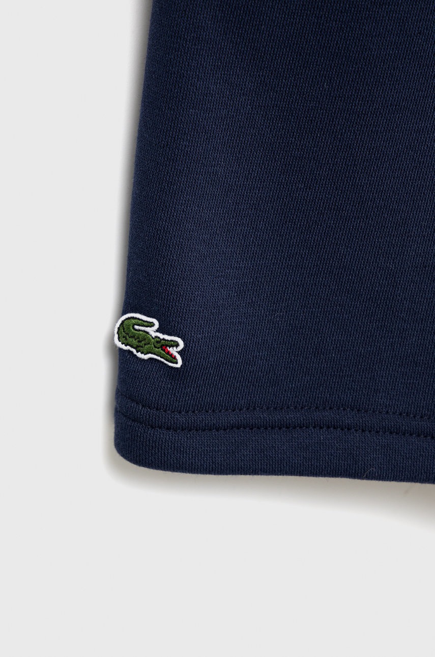 

Детские шорты Lacoste цвет синий регулируемая талия