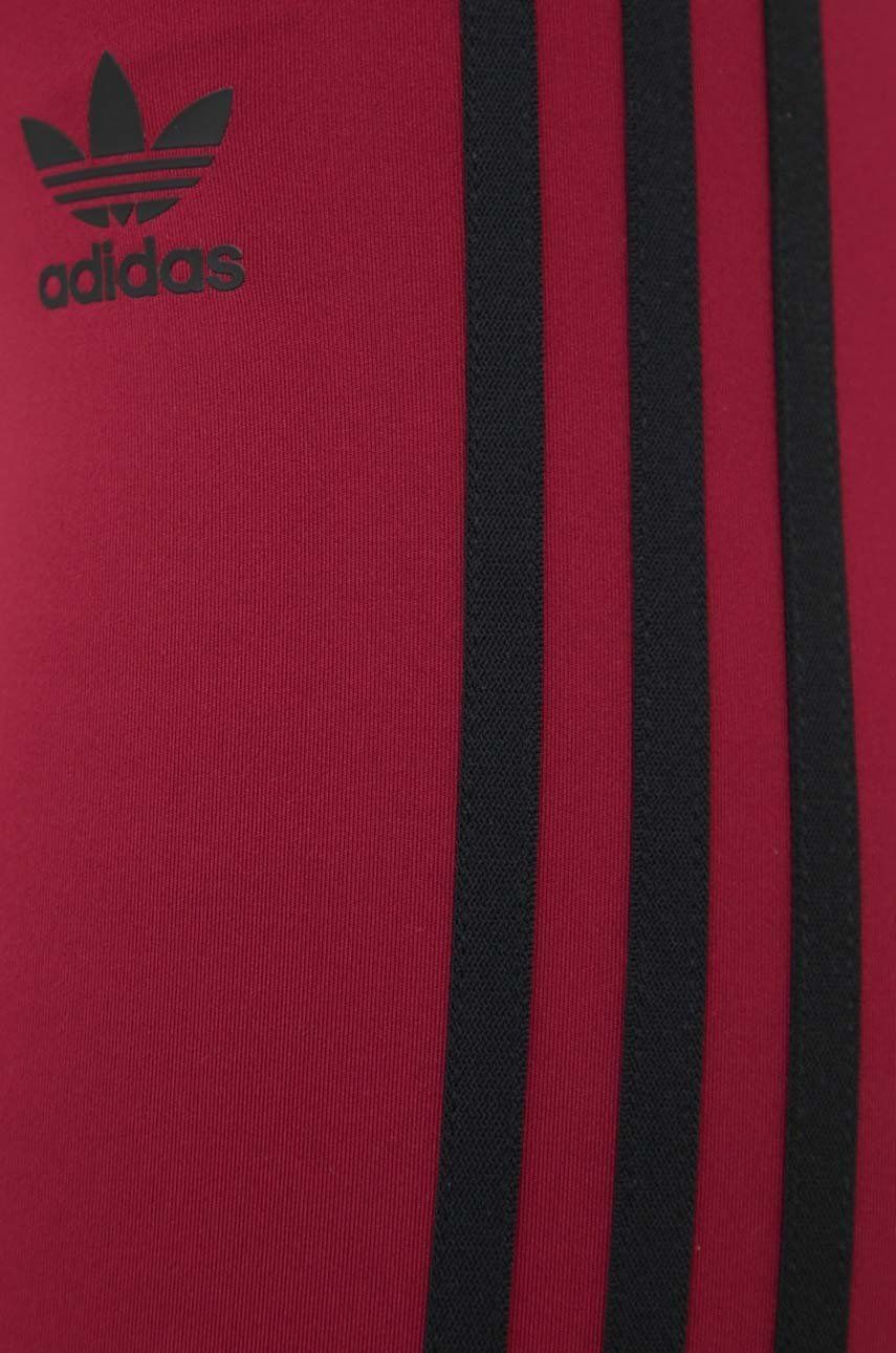 Kratke Hlače Adidas Originals Trefoil Moments ženske, Vijolična Barva,