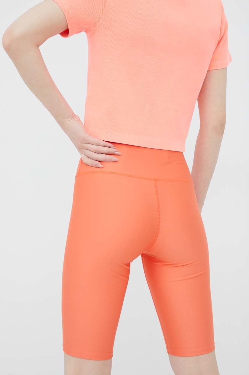 Σορτς προπόνησης P.E Nation Scoreline γυναικείο, χρώμα: πορτοκαλί, φωτογραφία