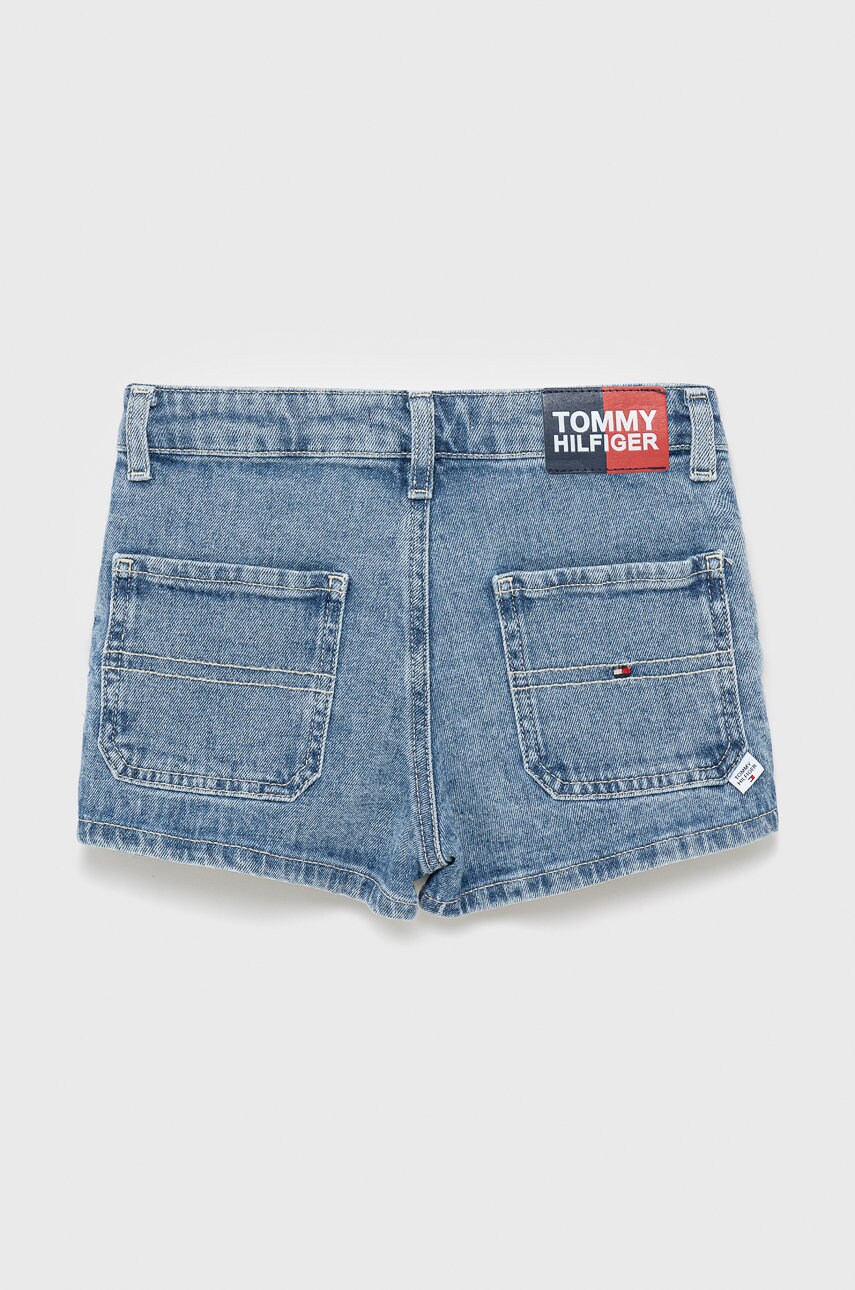 

Детские джинсовые шорты Tommy Hilfiger регулируемая талия