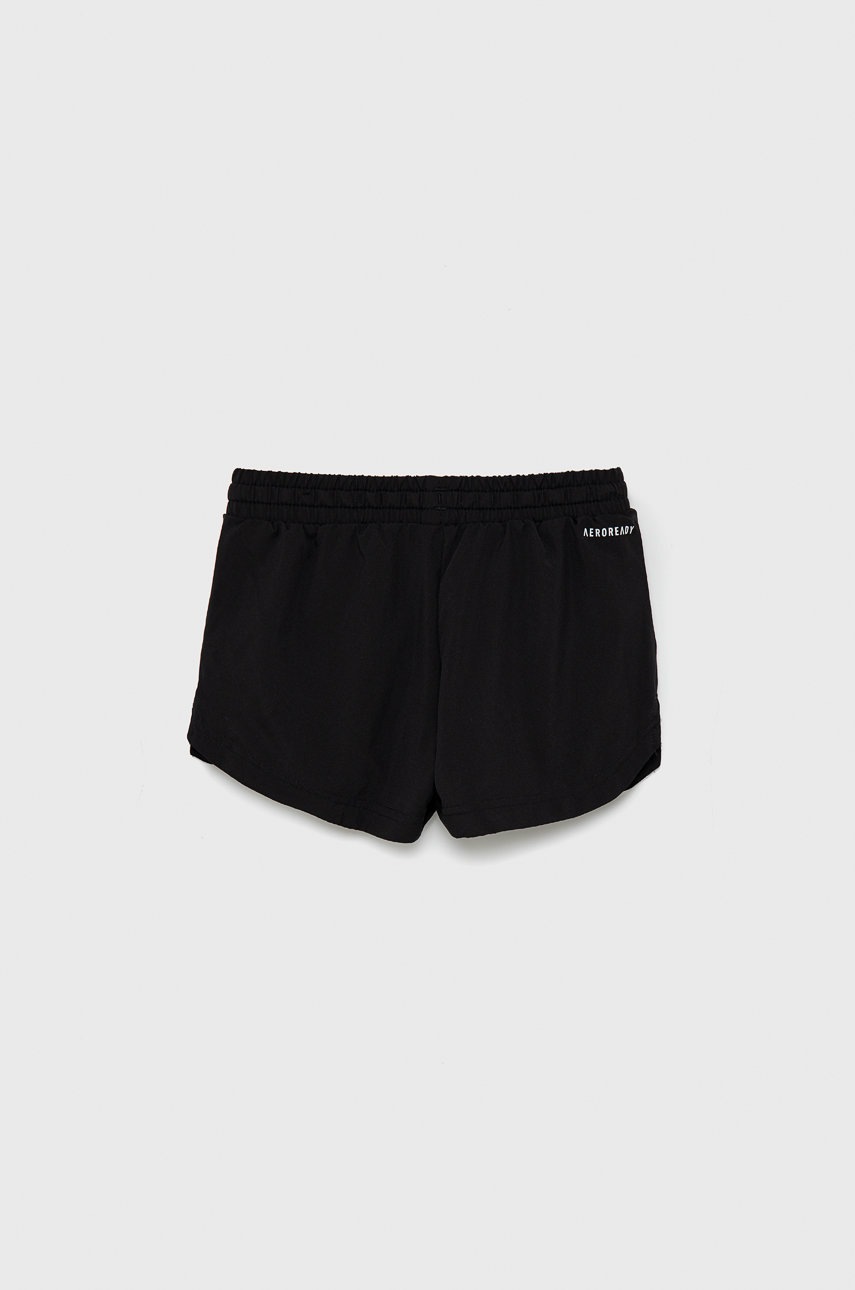 

Дитячі шорти adidas Performance GN1460 колір чорний з аплікацією
