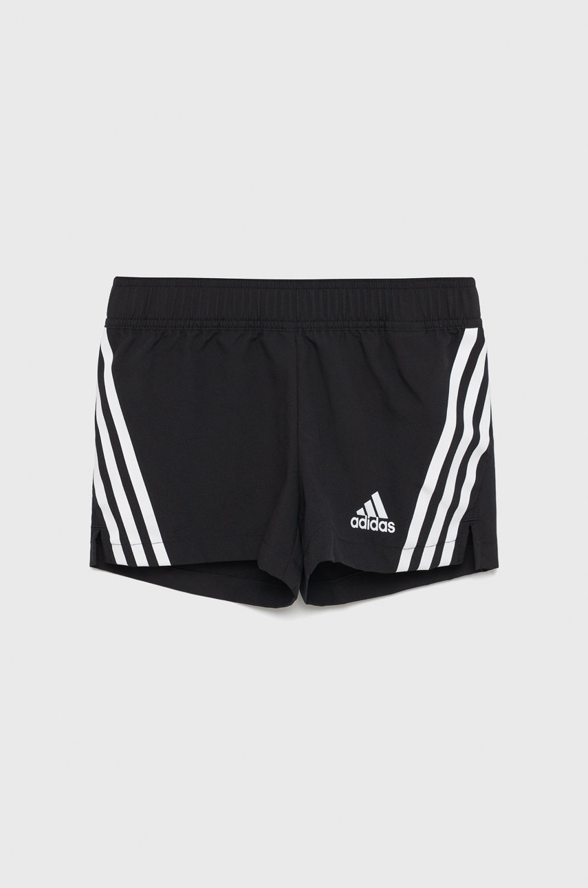 Levně Dětské kraťasy adidas Performance HD4344 černá barva, s aplikací