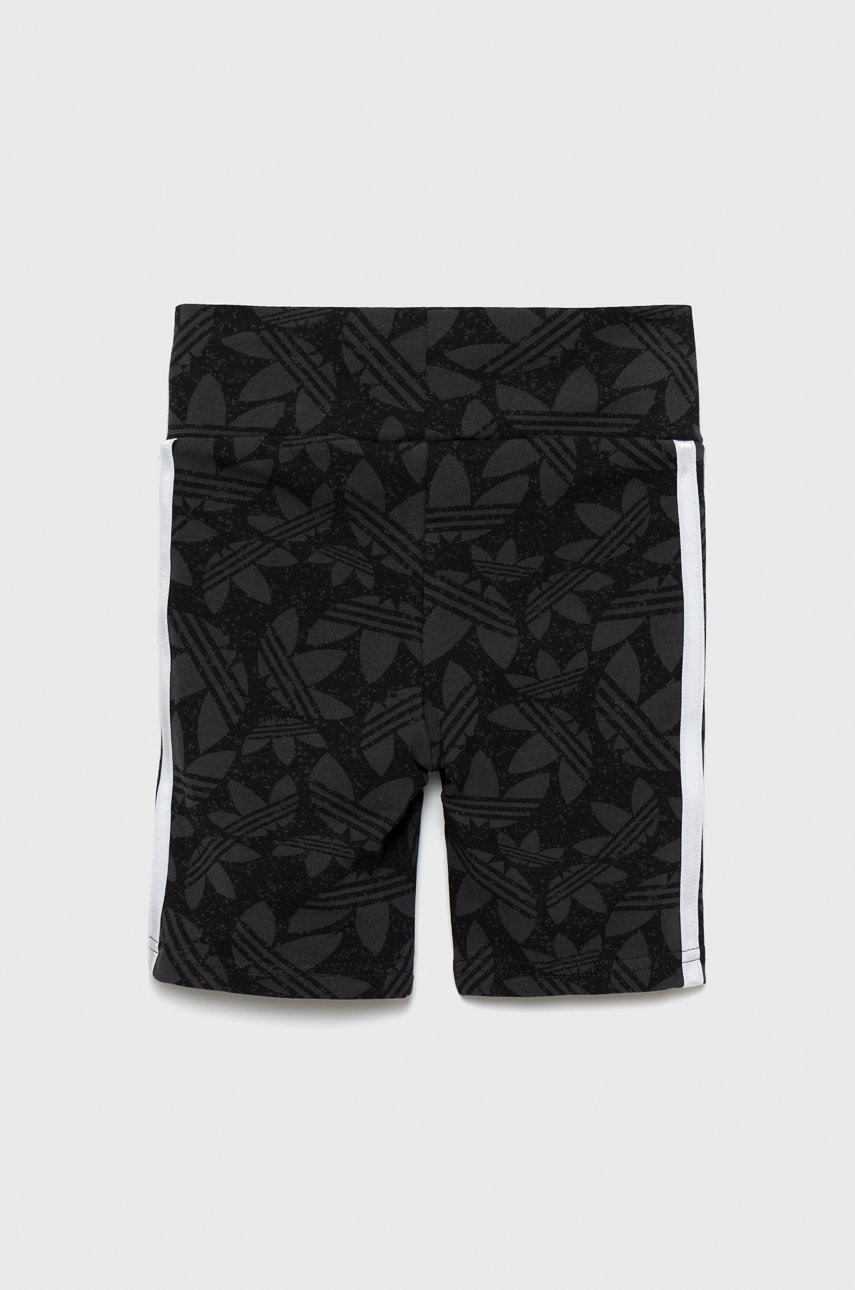 

Дитячі шорти adidas Originals колір чорний з аплікацією