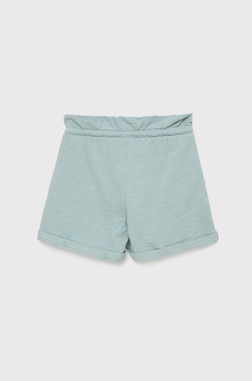 Детские хлопковые шорты United Colors of Benetton однотонные регулируемая талия Детские хлопковые шорты United Colors of Benetton однотонные регулируемая талия