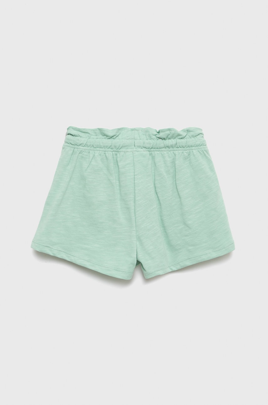 Детские хлопковые шорты United Colors of Benetton цвет зелёный однотонные
Детские хлопковые шорты United Colors of Benetton цвет зелёный однотонные