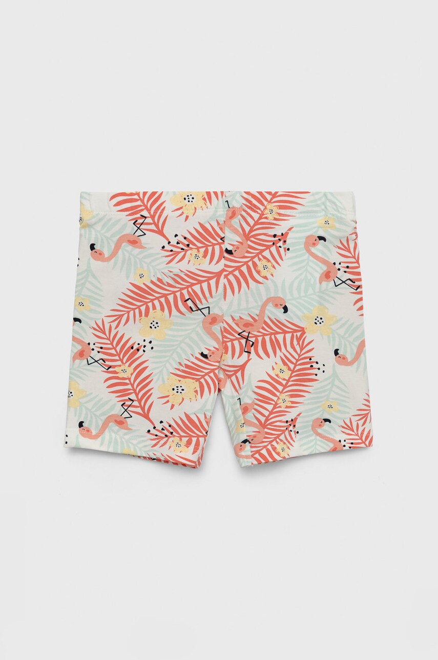 Name it pantaloni scurti copii culoarea alb, modelator