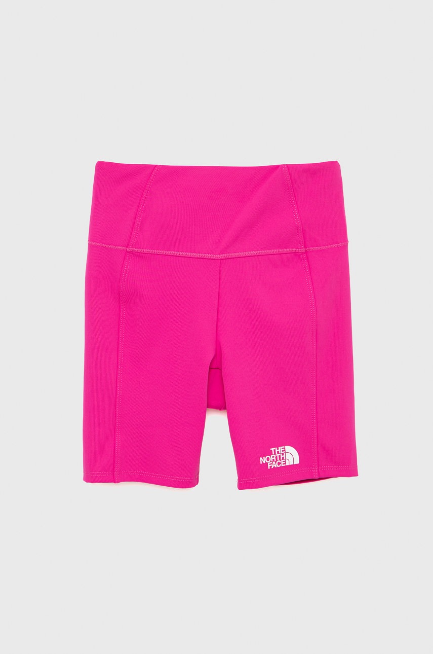 Детские шорты The North Face цвет розовый с принтом Детские шорты The North Face цвет розовый с принтом