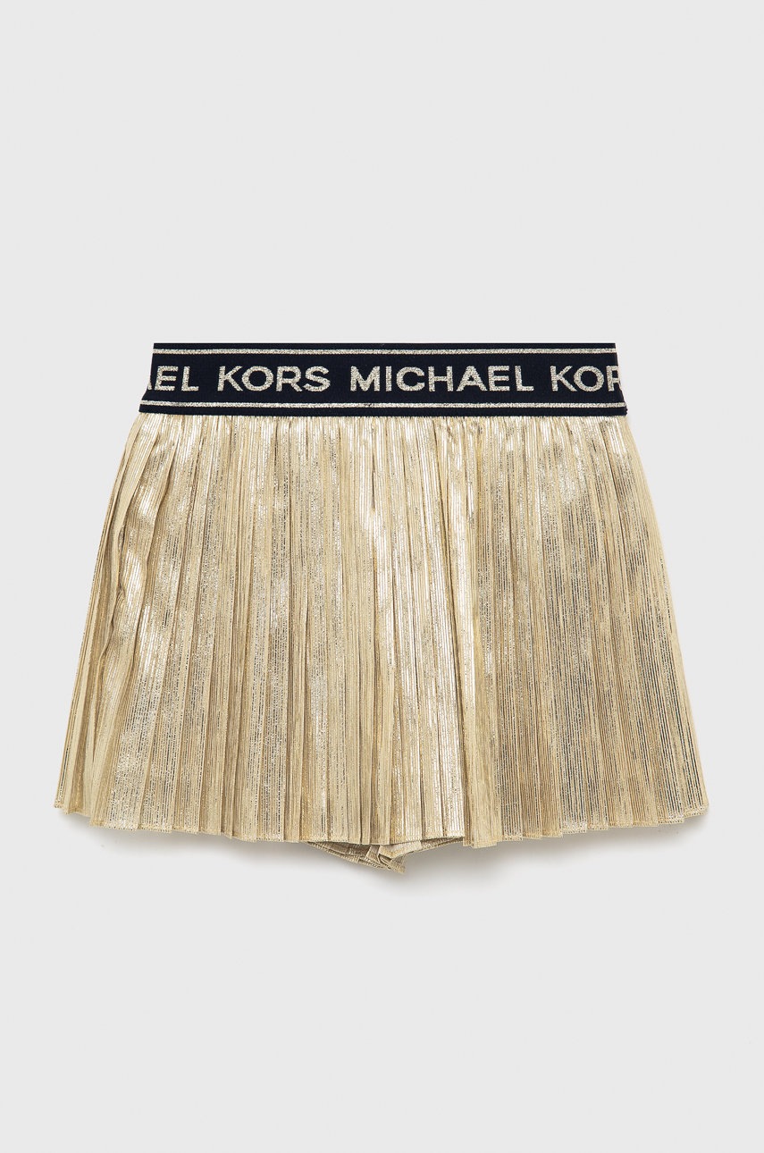 

Детские шорты Michael Kors цвет золотой однотонные