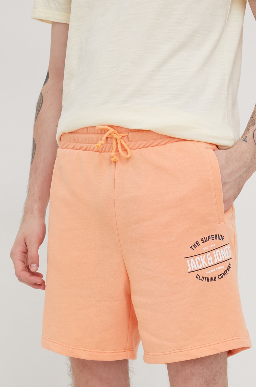 

Шорти Jack & Jones чоловічі колір помаранчевий