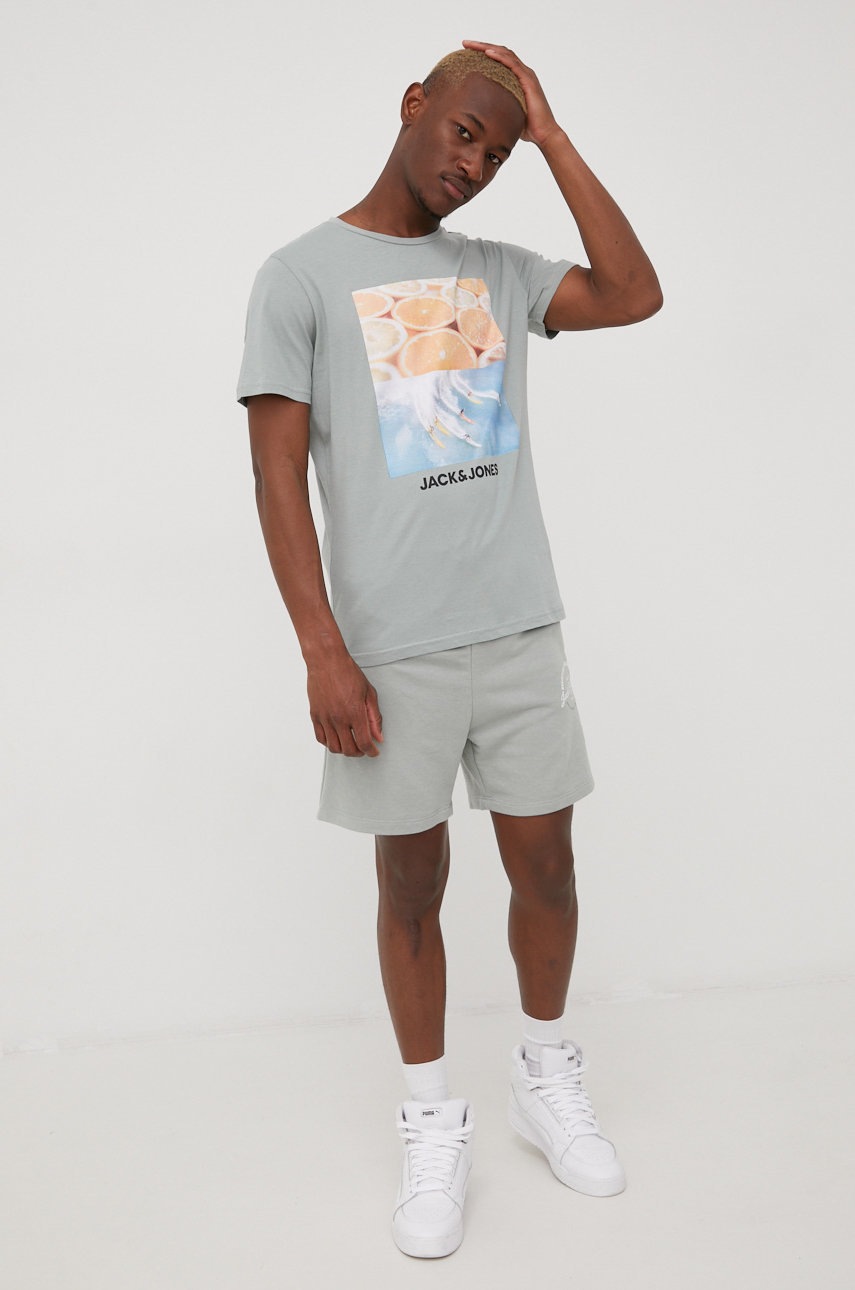 

Шорти Jack & Jones чоловічі колір зелений