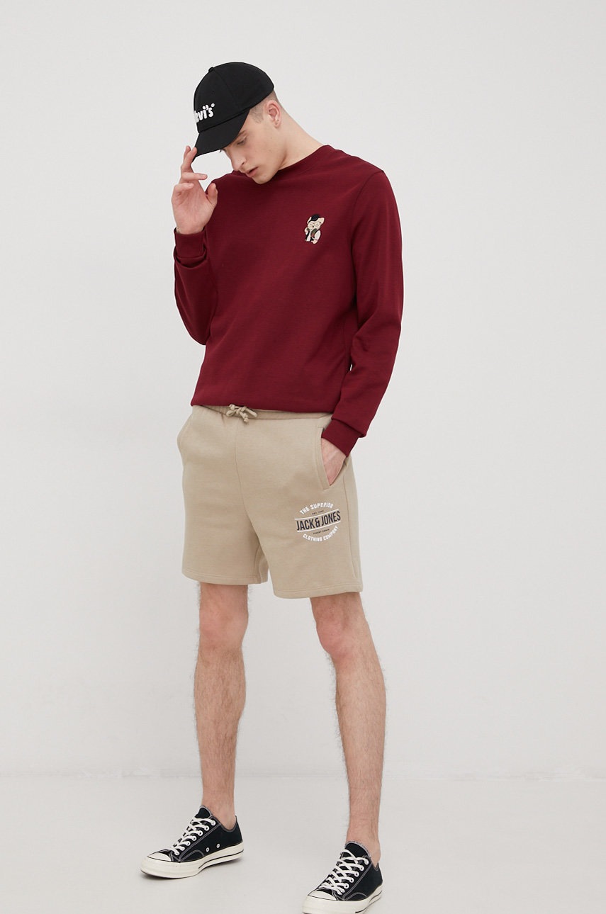 

Шорты Jack & Jones мужские цвет бежевый