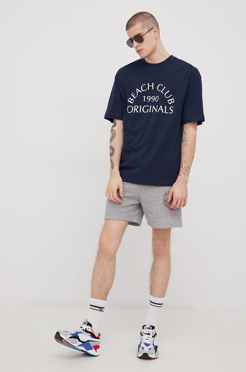 

Шорти Jack & Jones чоловічі колір сірий меланж