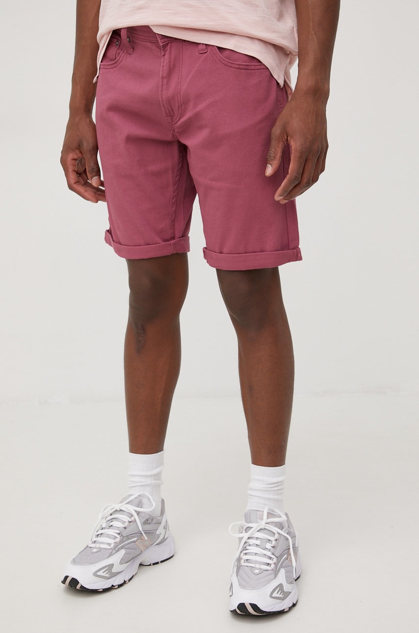 

Къси панталони Jack & Jones в розово, Розов