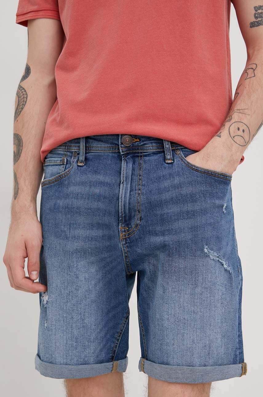 

Джинсовые шорты Produkt by Jack & Jones мужские цвет синий