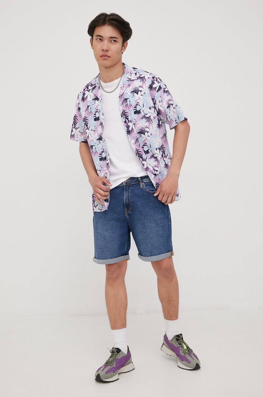

Джинсовые шорты Produkt by Jack & Jones мужские цвет синий