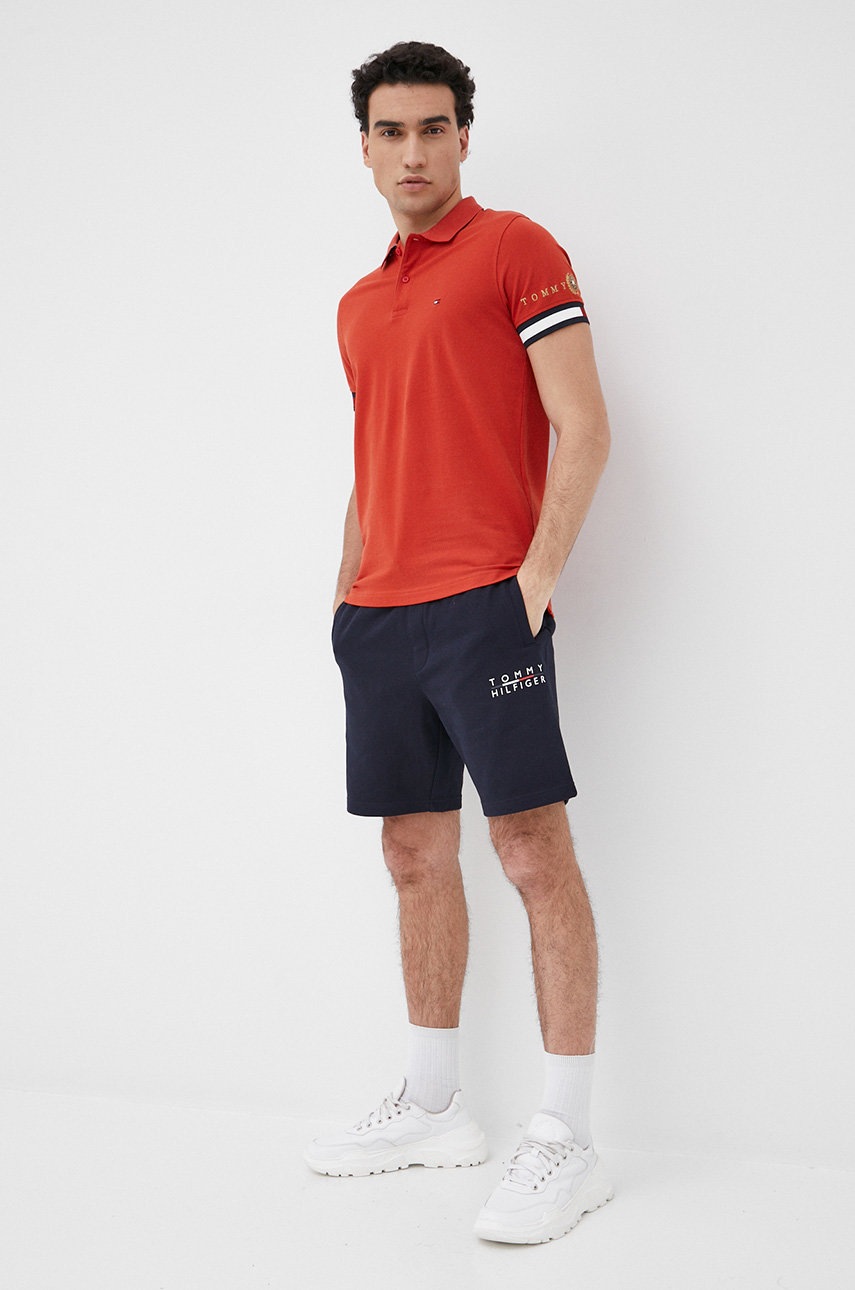 

Бавовняні шорти Tommy Hilfiger чоловічі колір синій