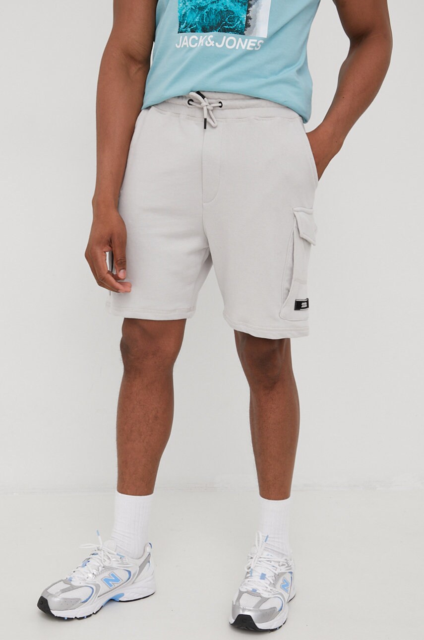 

Шорти Jack & Jones чоловічі колір сірий