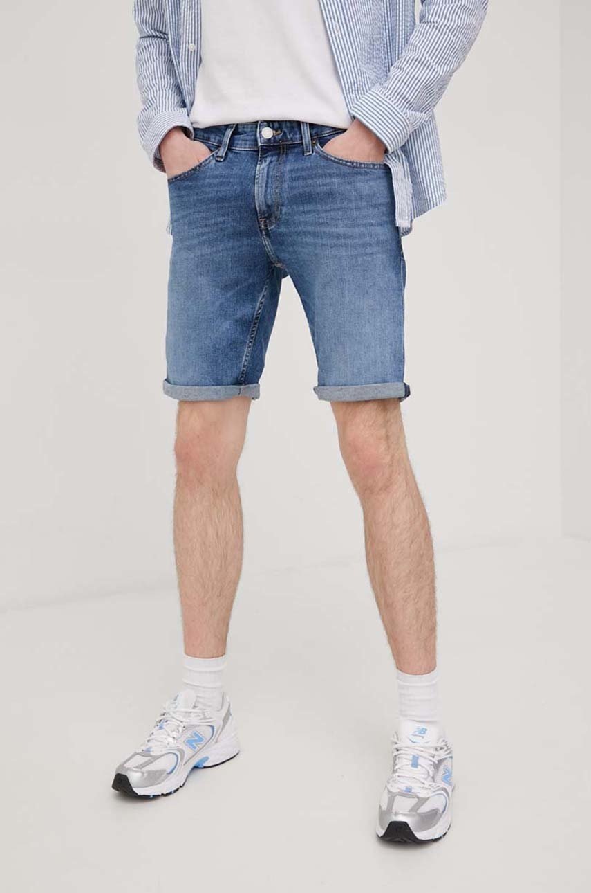 

Дънкови къси панталони Tommy Jeans Scanton, Син