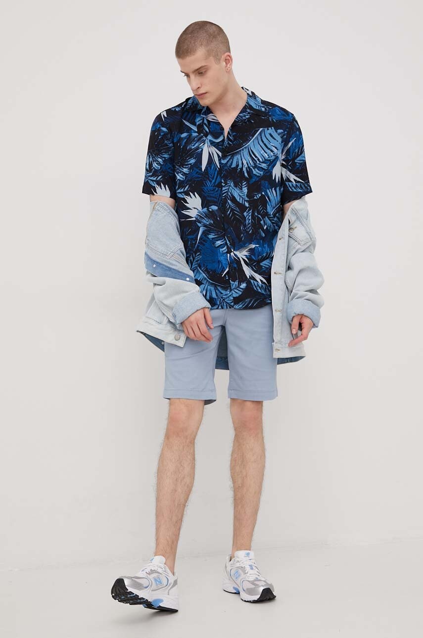 

Шорты Produkt by Jack & Jones мужские цвет фиолетовый