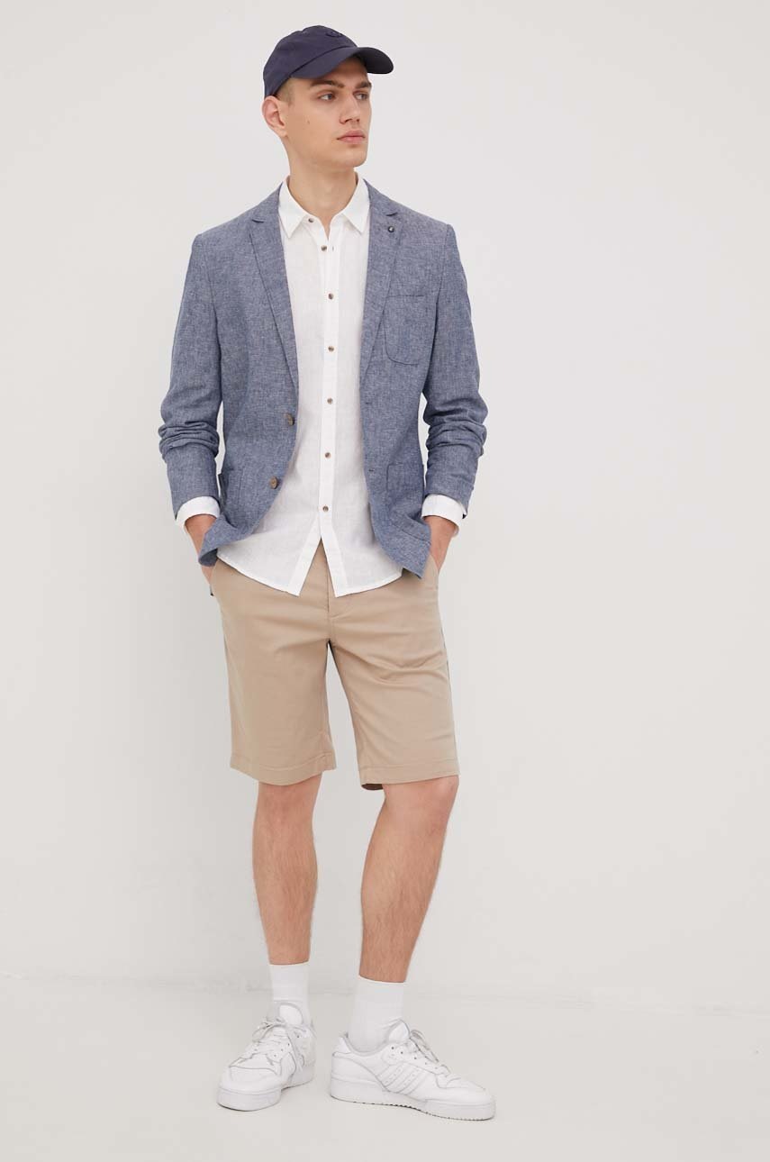 

Шорти Produkt by Jack & Jones чоловічі колір бежевий