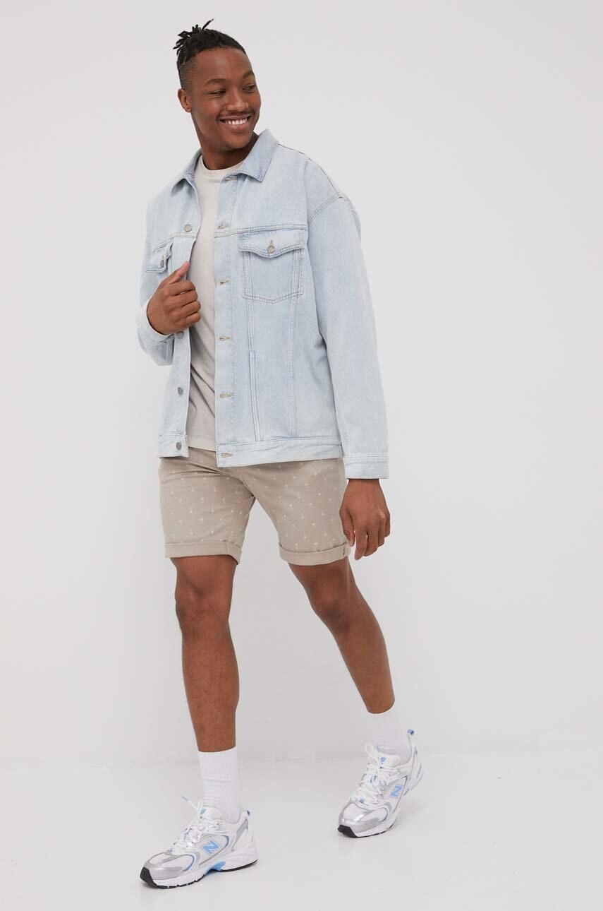 

Шорти Produkt by Jack & Jones чоловічі колір бежевий