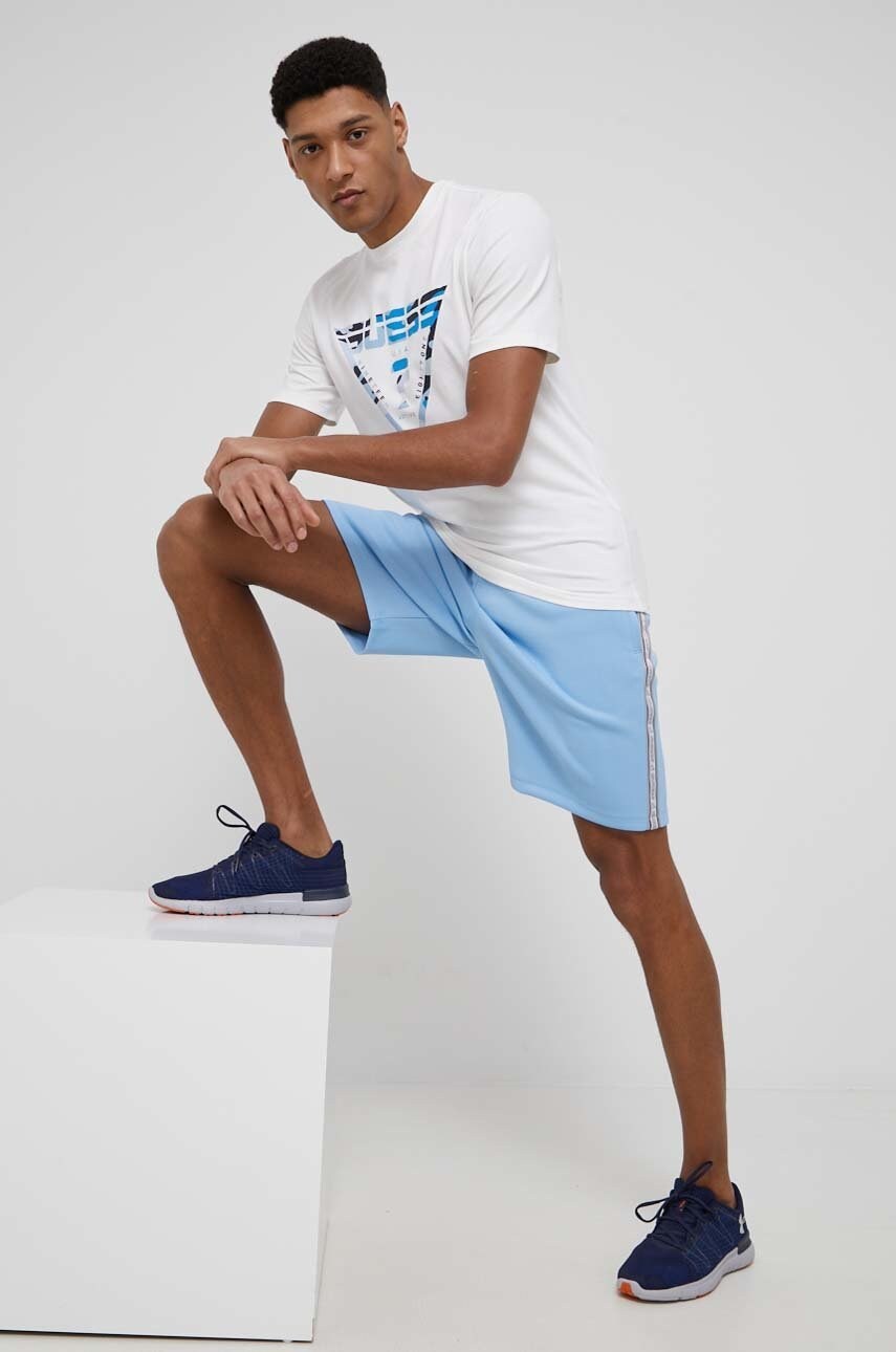 

Къси панталони Guess мъжко, Син