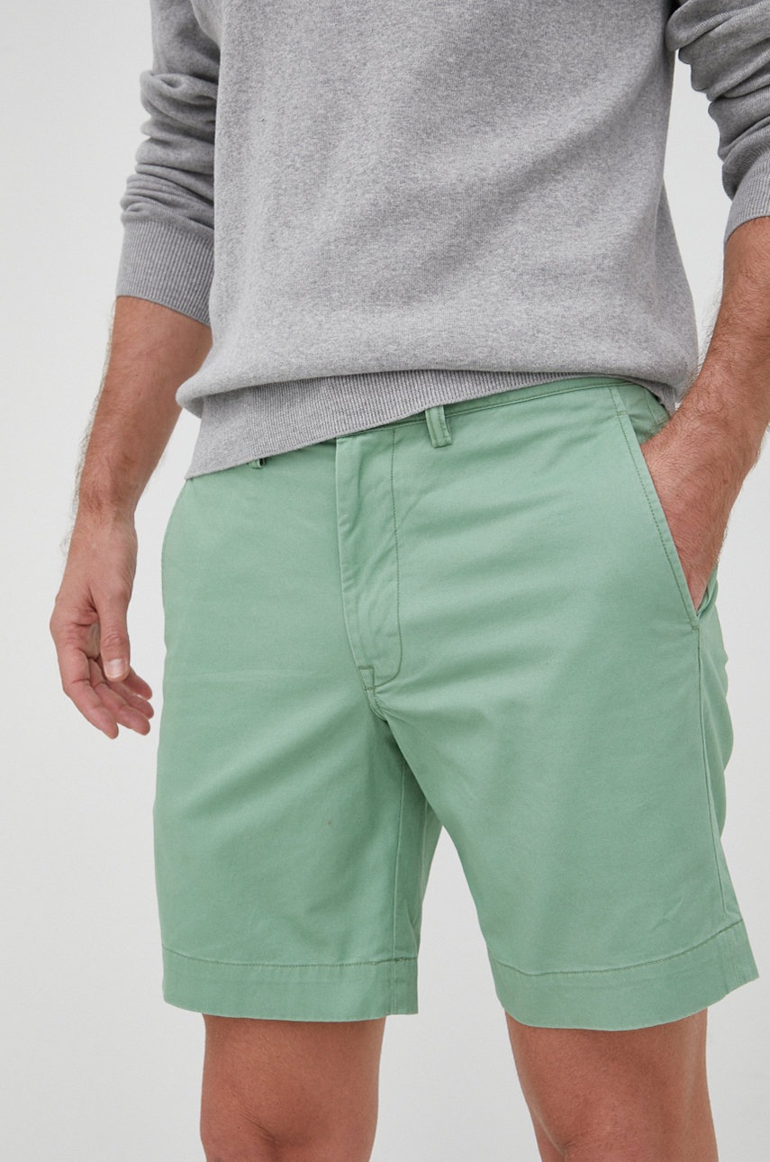 

Къси панталони Polo Ralph Lauren мъжко в зелено, Зелен
