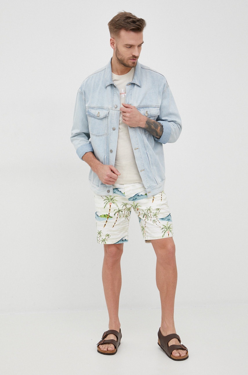 

Шорты Scotch & Soda мужские цвет белый