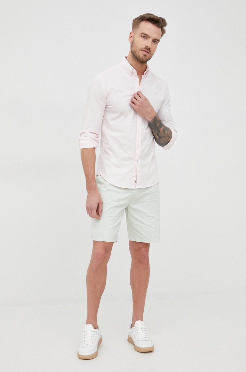 

Шорты Scotch & Soda мужские цвет зелёный