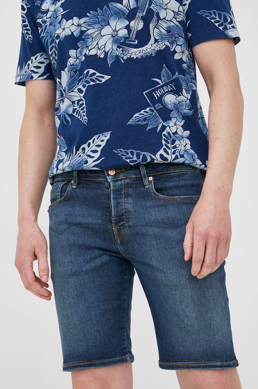 Scotch & soda pantaloni scurti jeans barbati,