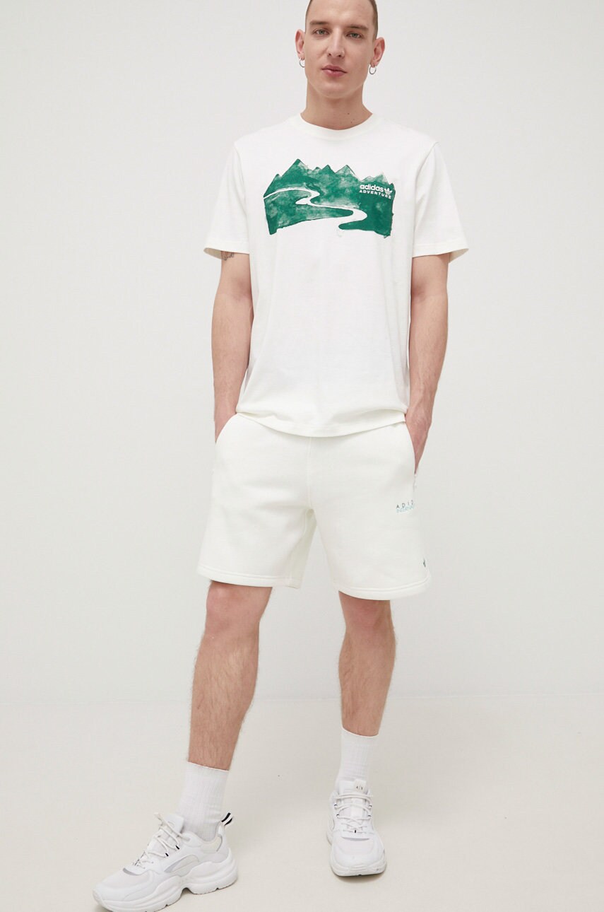 

Шорти adidas Originals чоловічі колір білий