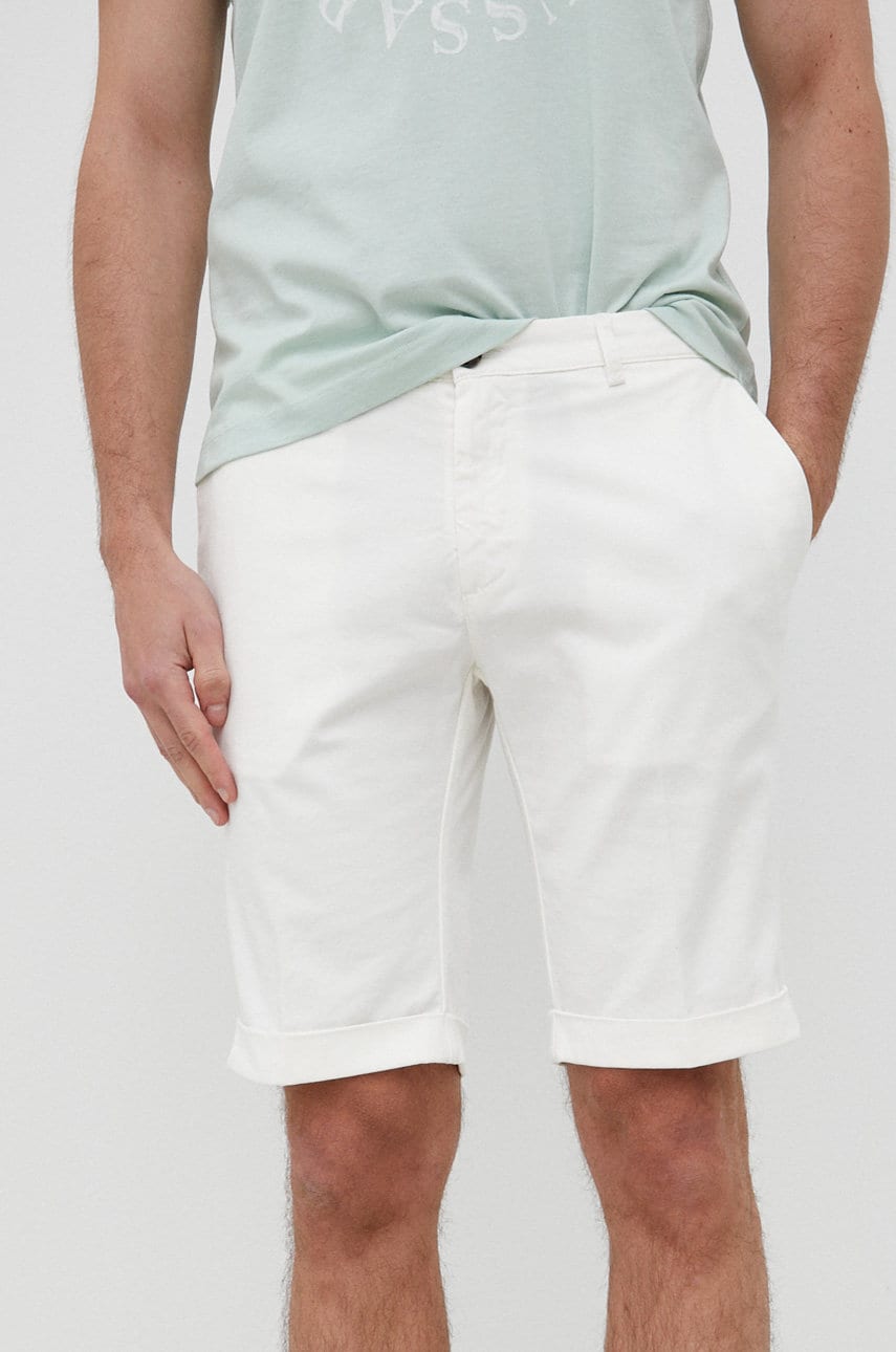 Trussardi pantaloni scurti barbati, culoarea bej
