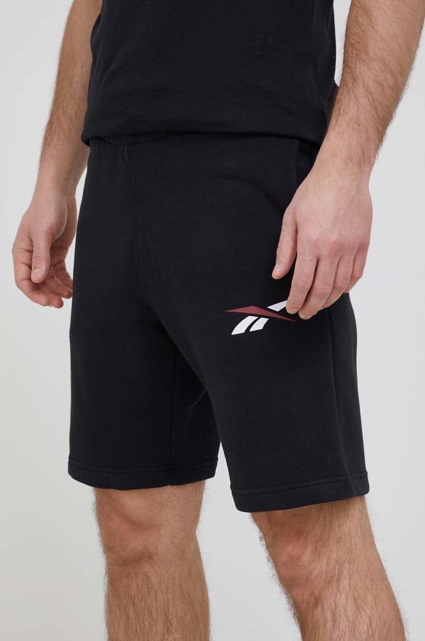 Reebok pantaloni scurti hi0584 barbati, culoarea negru