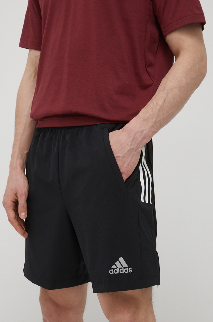

Къс панталон за трениране adidas Performance HC3068 мъжко в черно, Черен