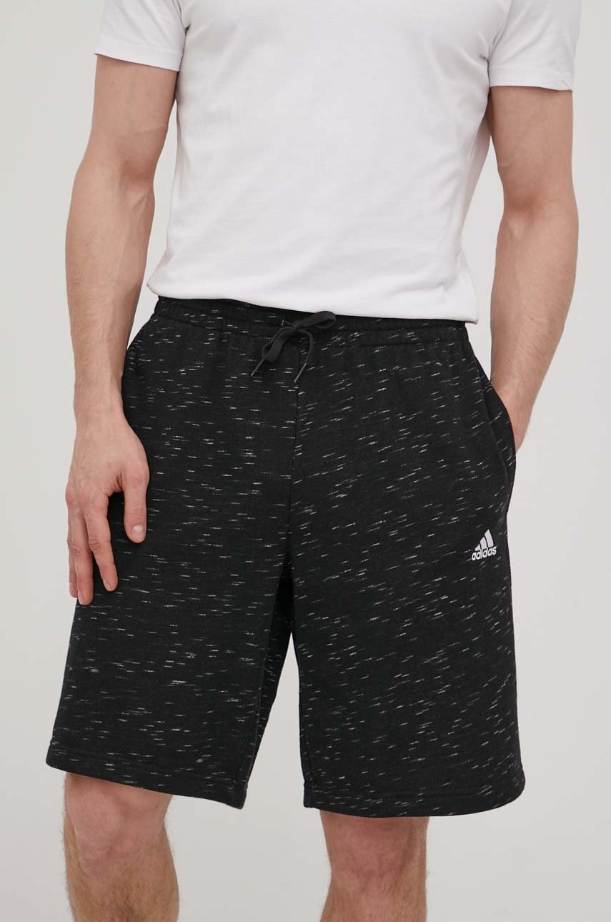 

Къси панталони adidas HE1804 мъжко в черно, Черен