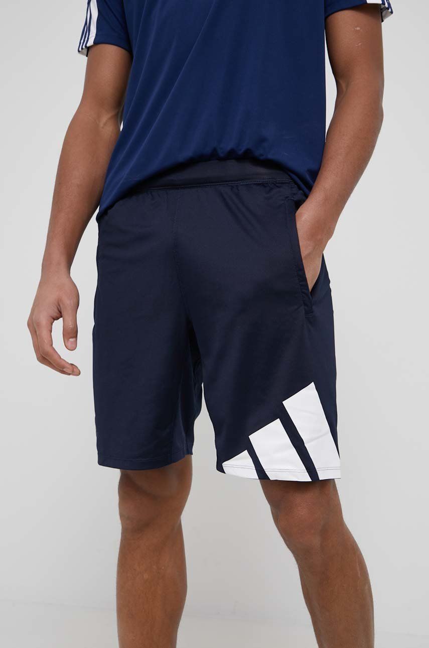 Adidas Performance szorty treningowe 4KRFT męskie kolor granatowy