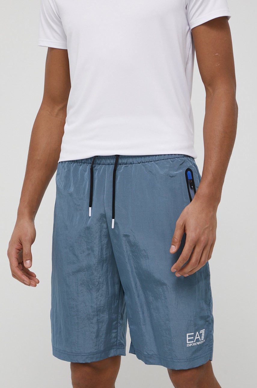 Ea7 emporio armani pantaloni scurti barbati,