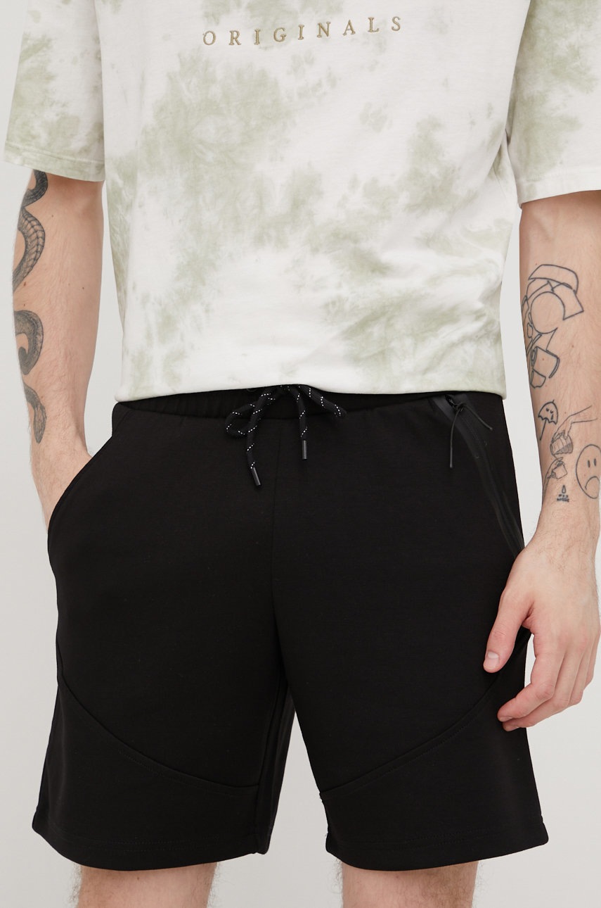 

Шорти Jack & Jones чоловічі колір чорний